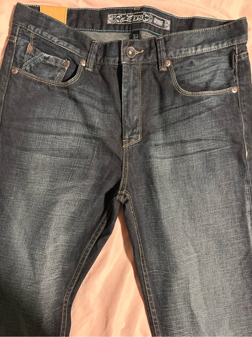 Alpinestars Slim Straight Dark Blue Men's Jeans